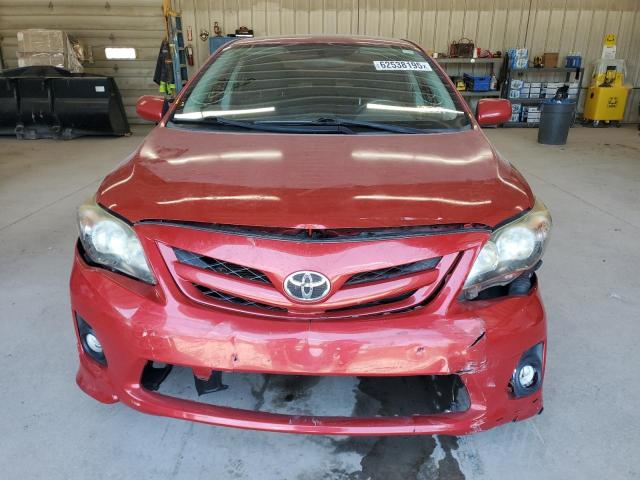  TOYOTA COROLLA 2012 Red