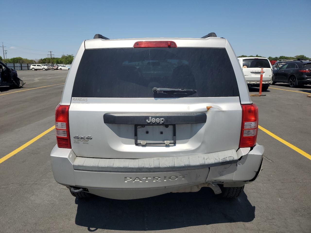 JEEP PATRIOT 2009 VIN 1J4FF28B19D250003 фото 6