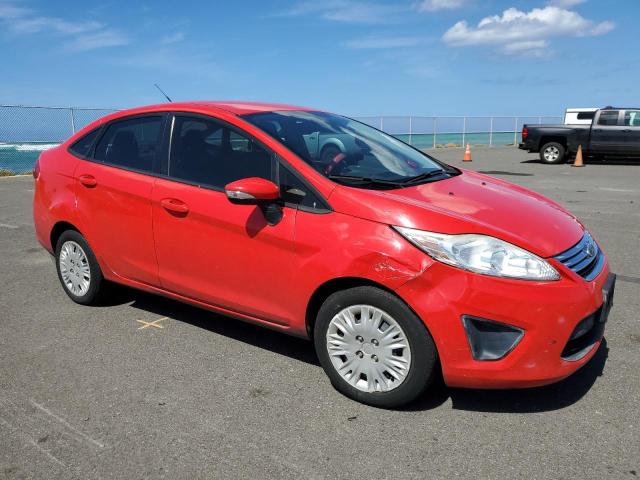  FORD FIESTA 2013 Czerwony