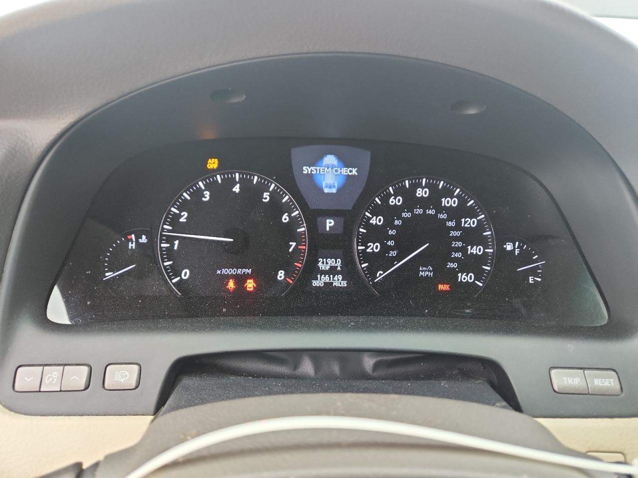 2011 Lexus Ls 460 VIN: JTHCL5EF9B5012473 Lot: 62384625