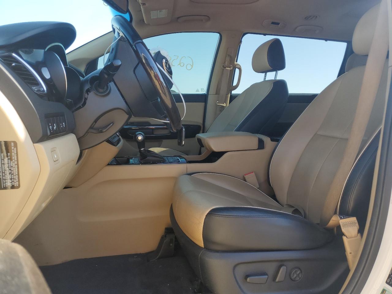 2015 Kia Sedona Sxl VIN: KNDME5C1XF6037292 Lot: 62592075