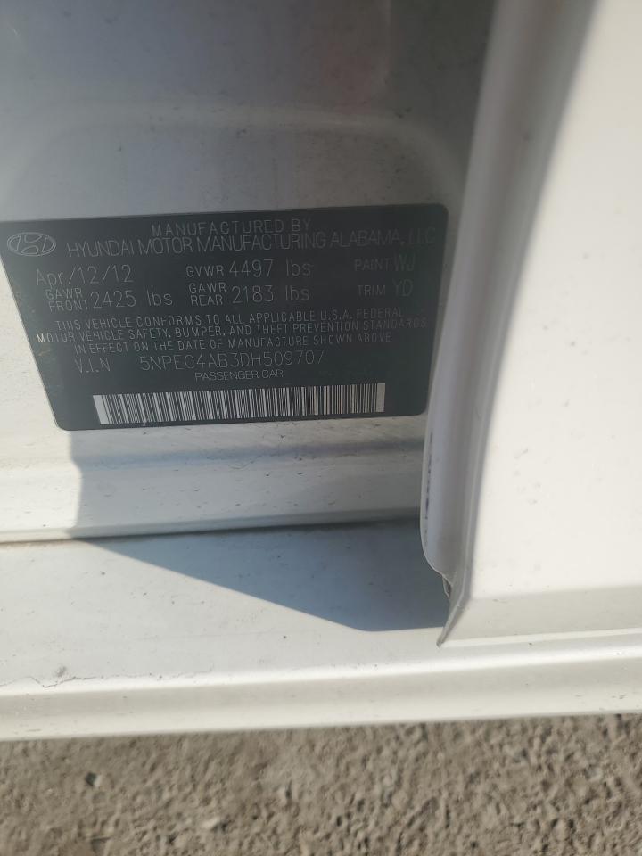 HYUNDAI SONATA 2013 VIN 5NPEC4AB3DH509707 фото 12