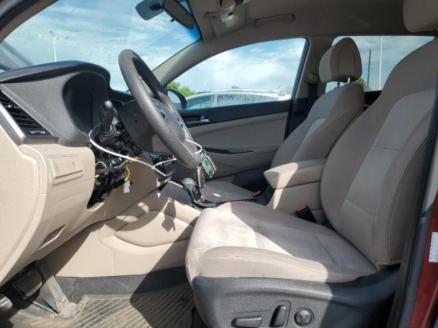  HYUNDAI TUCSON 2017 Бургунди