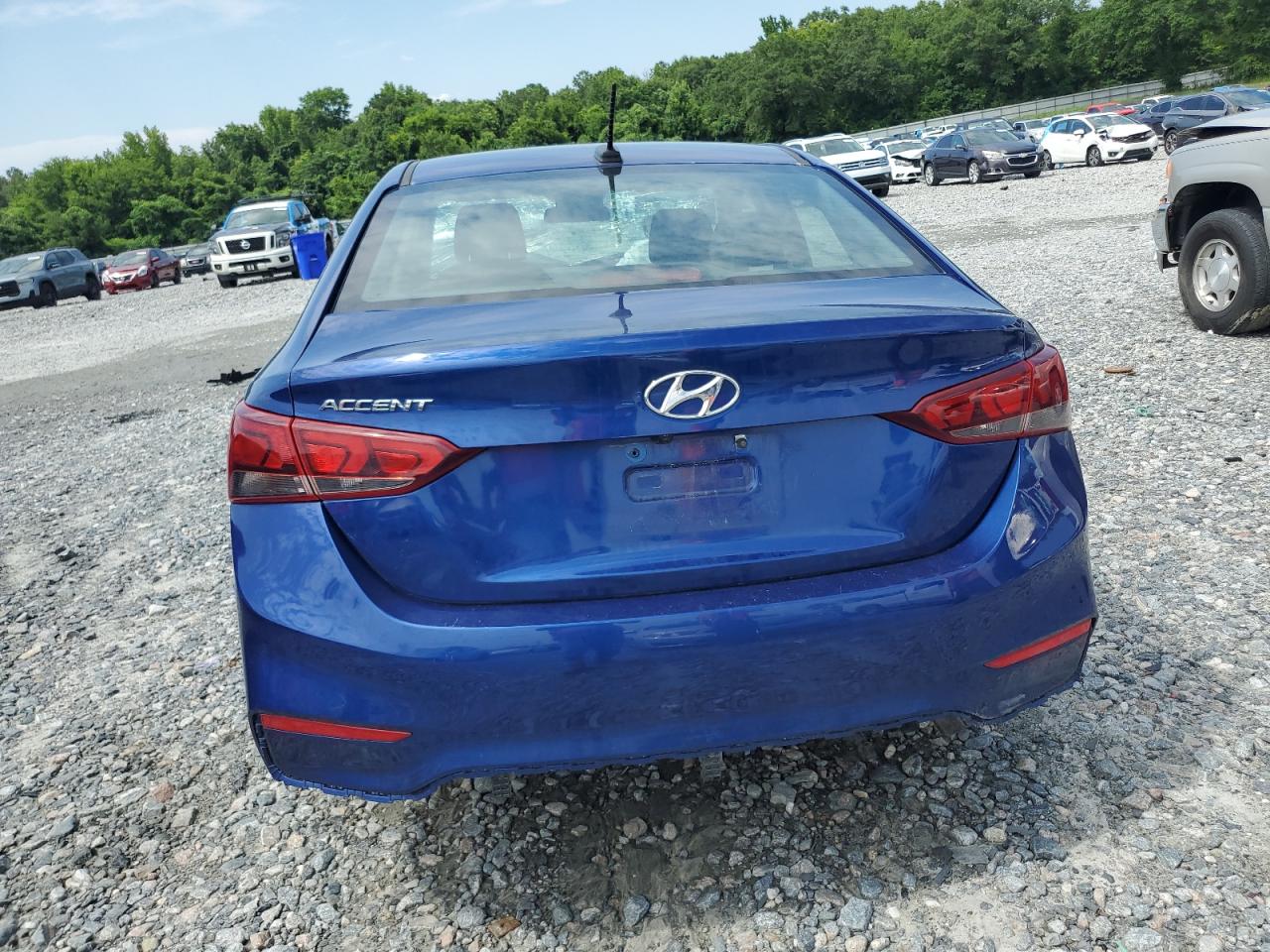 2022 Hyundai Accent Se VIN: 3KPC24A67NE187429 Lot: 62141275