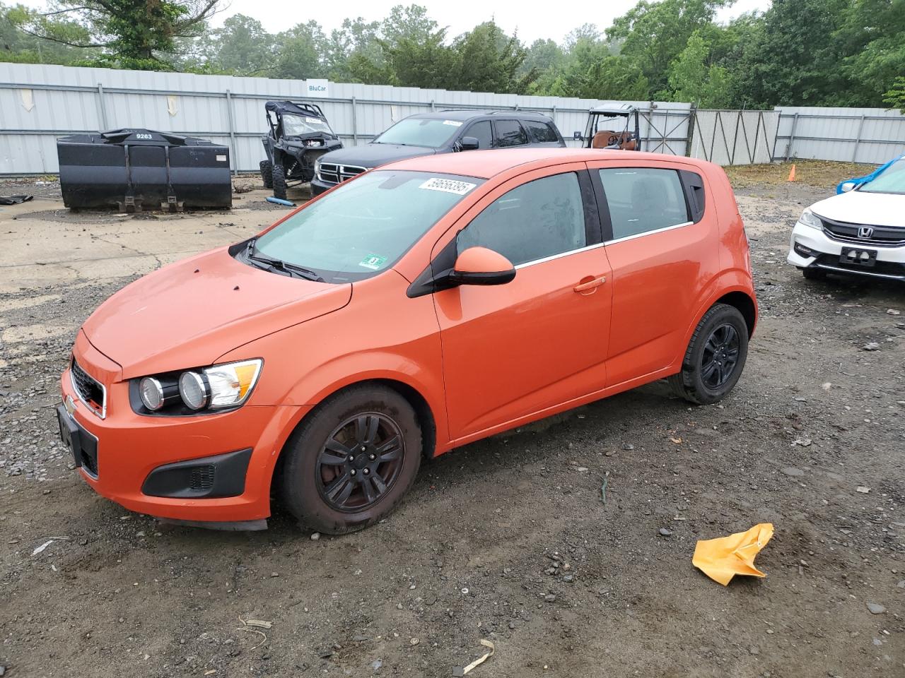 2012 Chevrolet Sonic Lt იყიდება Windsor-ში, NJ - Mechanical