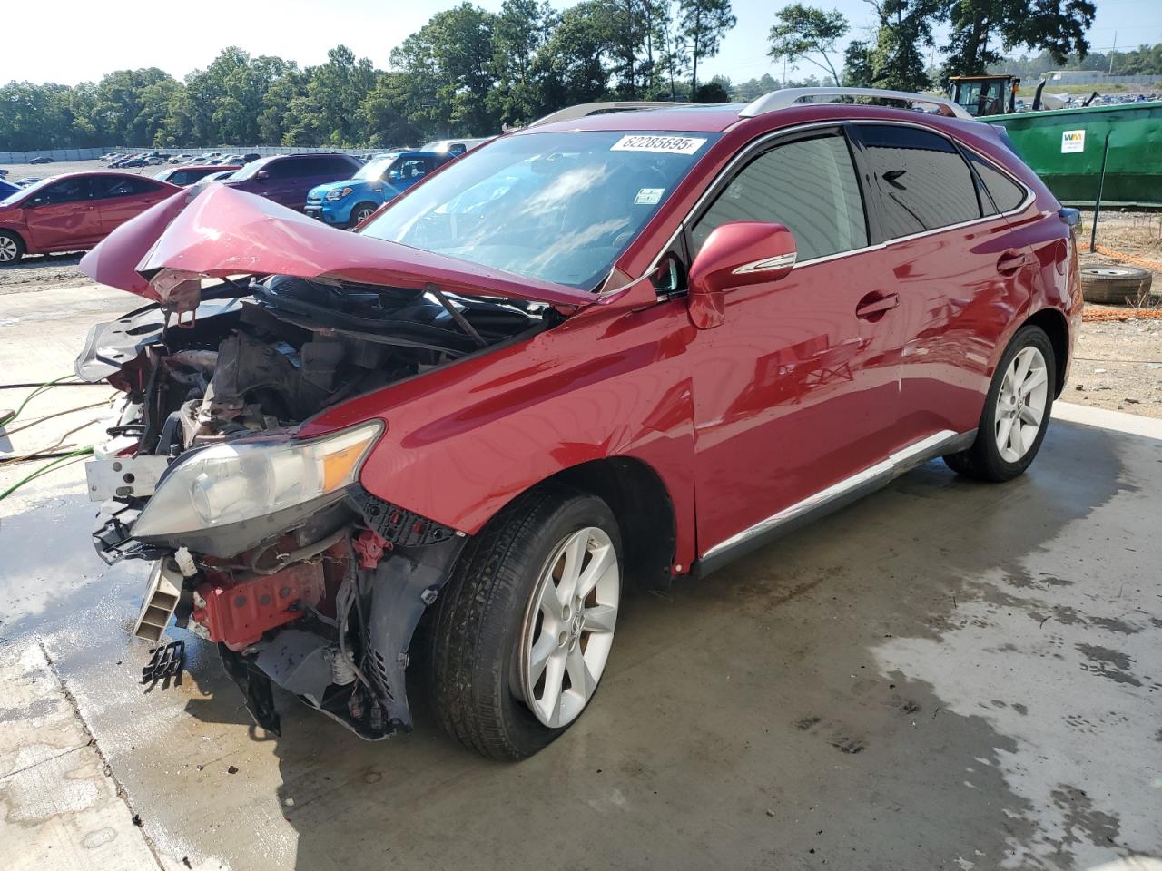 2011 Lexus Rx 350 brown null gas 2T2ZK1BA3BC052806 photo #1