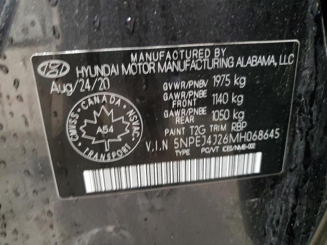 2021 HYUNDAI SONATA SEL PLUS