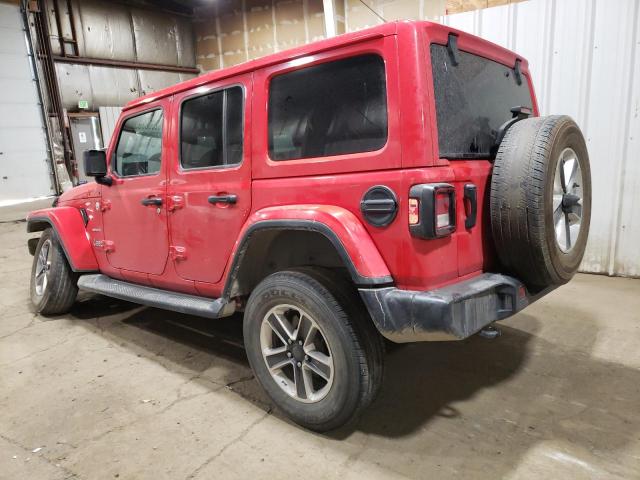  JEEP WRANGLER 2021 Красный