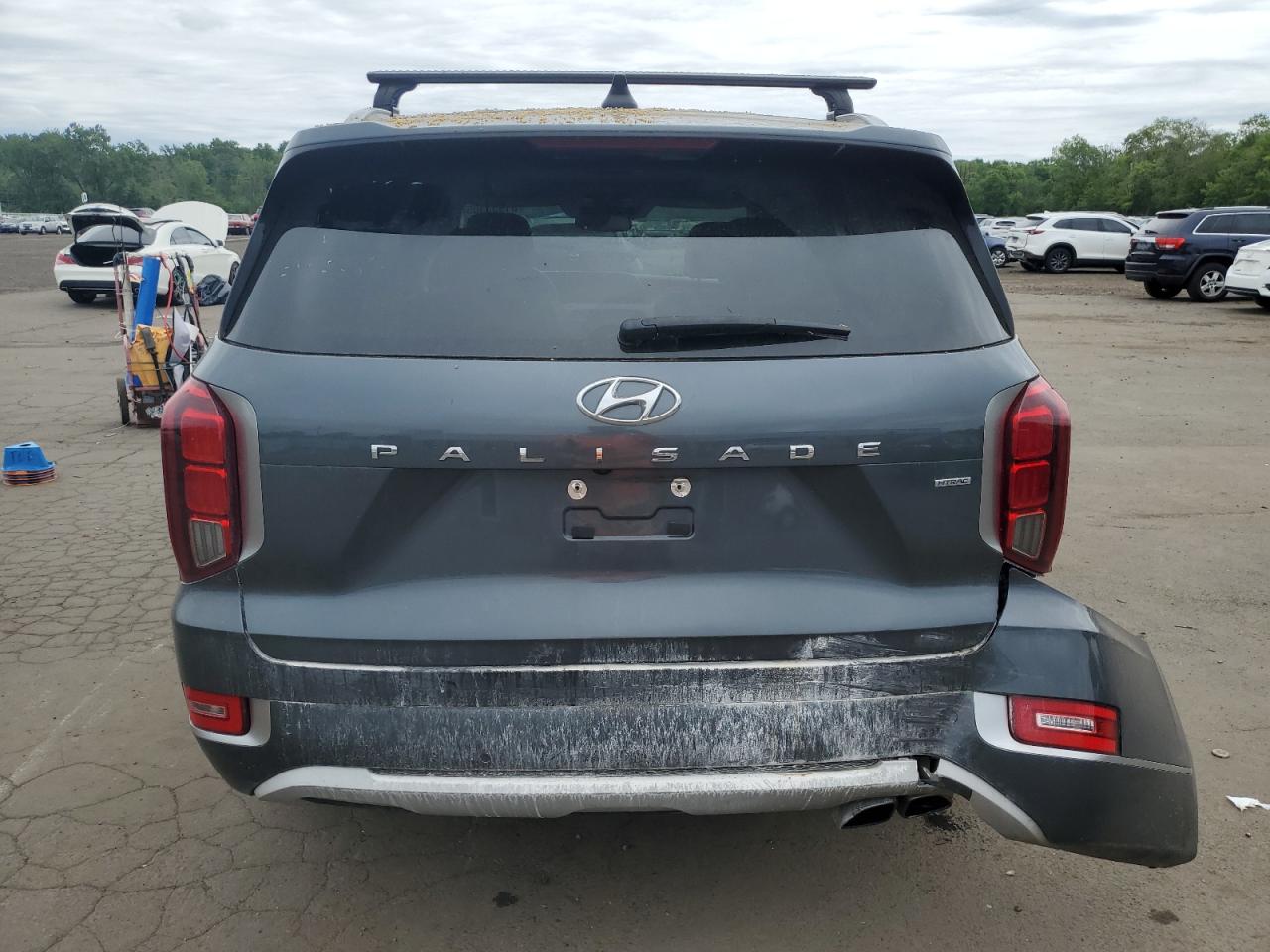 2021 Hyundai Palisade Limited VIN: KM8R5DHE4MU222289 Lot: 61953305