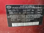 2016 Hyundai Sonata Se en Venta en Columbia, MO - Front End