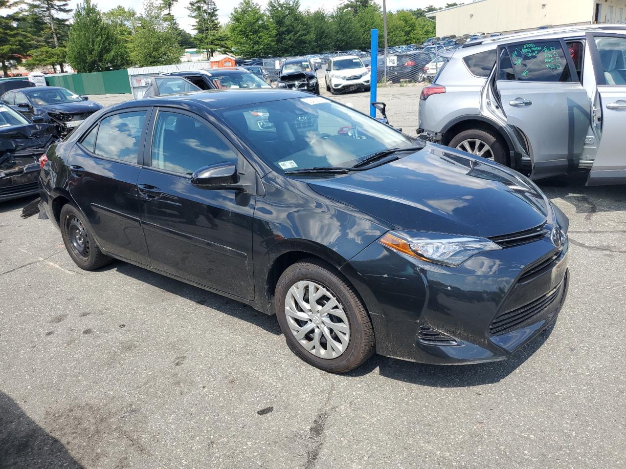 TOYOTA COROLLA 2017 VIN 2T1BURHE1HC828173 zdjęcie 4