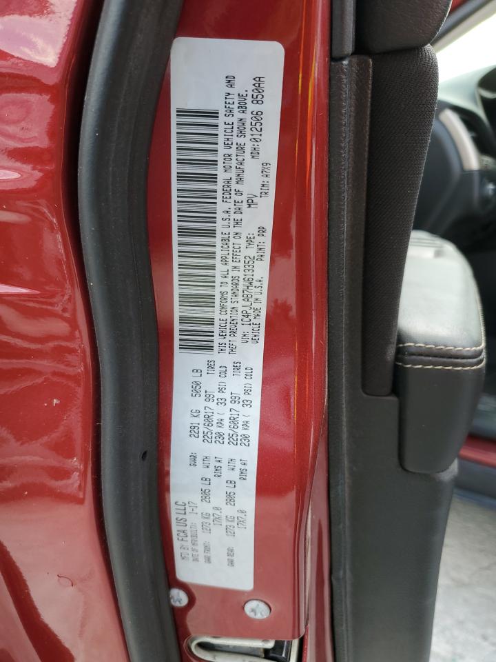 JEEP GRAND CHER 2017 VIN 1C4PJLAB7HW613352 фото 13