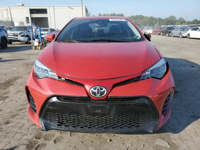  TOYOTA COROLLA 2017 Червоний