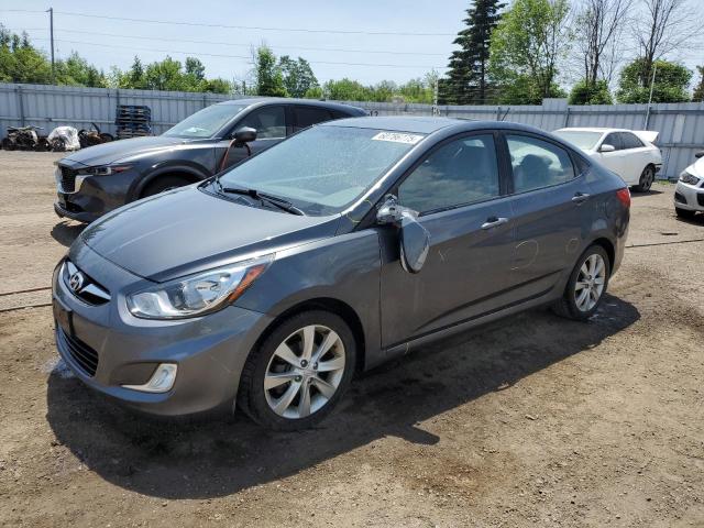 Sedans HYUNDAI ACCENT 2012 Gray