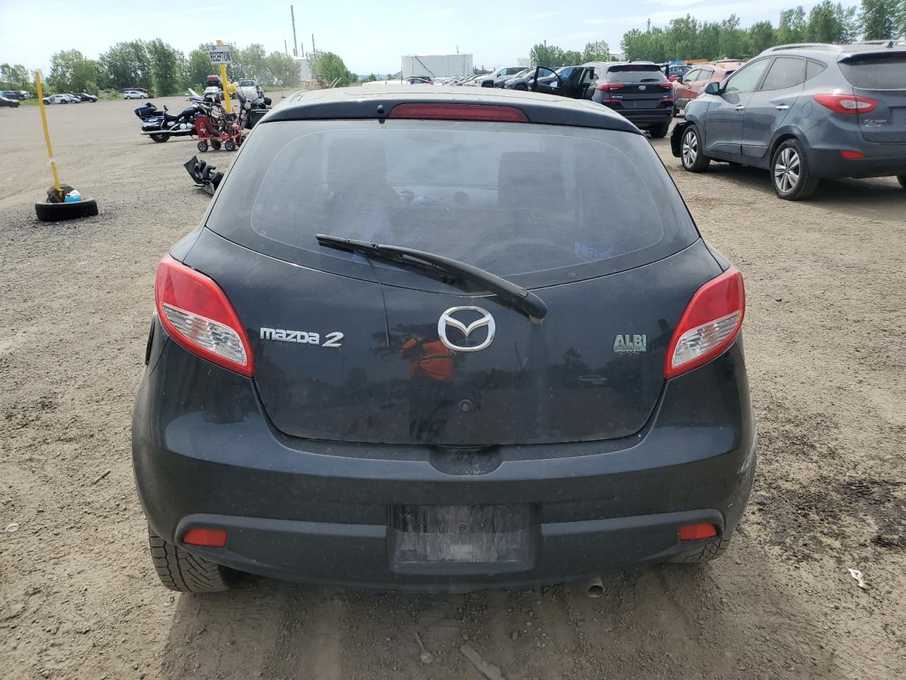 2011 Mazda Mazda2 VIN: JM1DE1HY0B0111587 Lot: 62657005