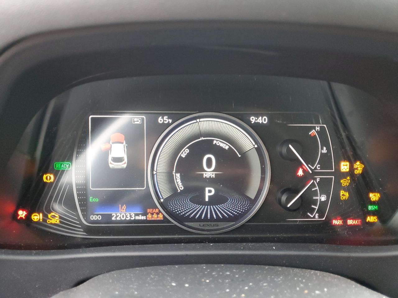 2021 Lexus Ux 250H VIN: JTHP9JBH4M2052480 Lot: 59948845
