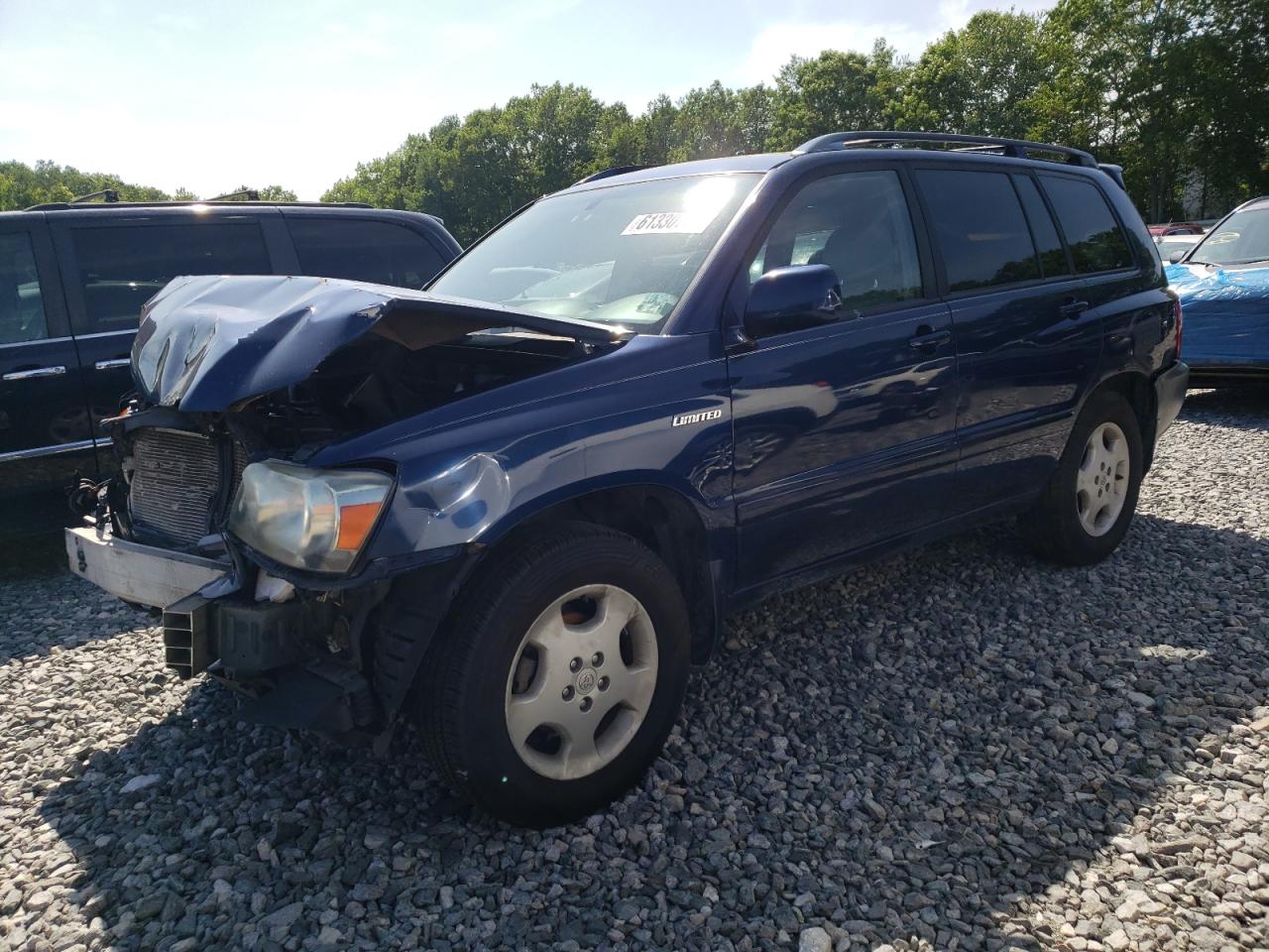 2004 Toyota Highlander Base للبيع في North Billerica، MA - Front End