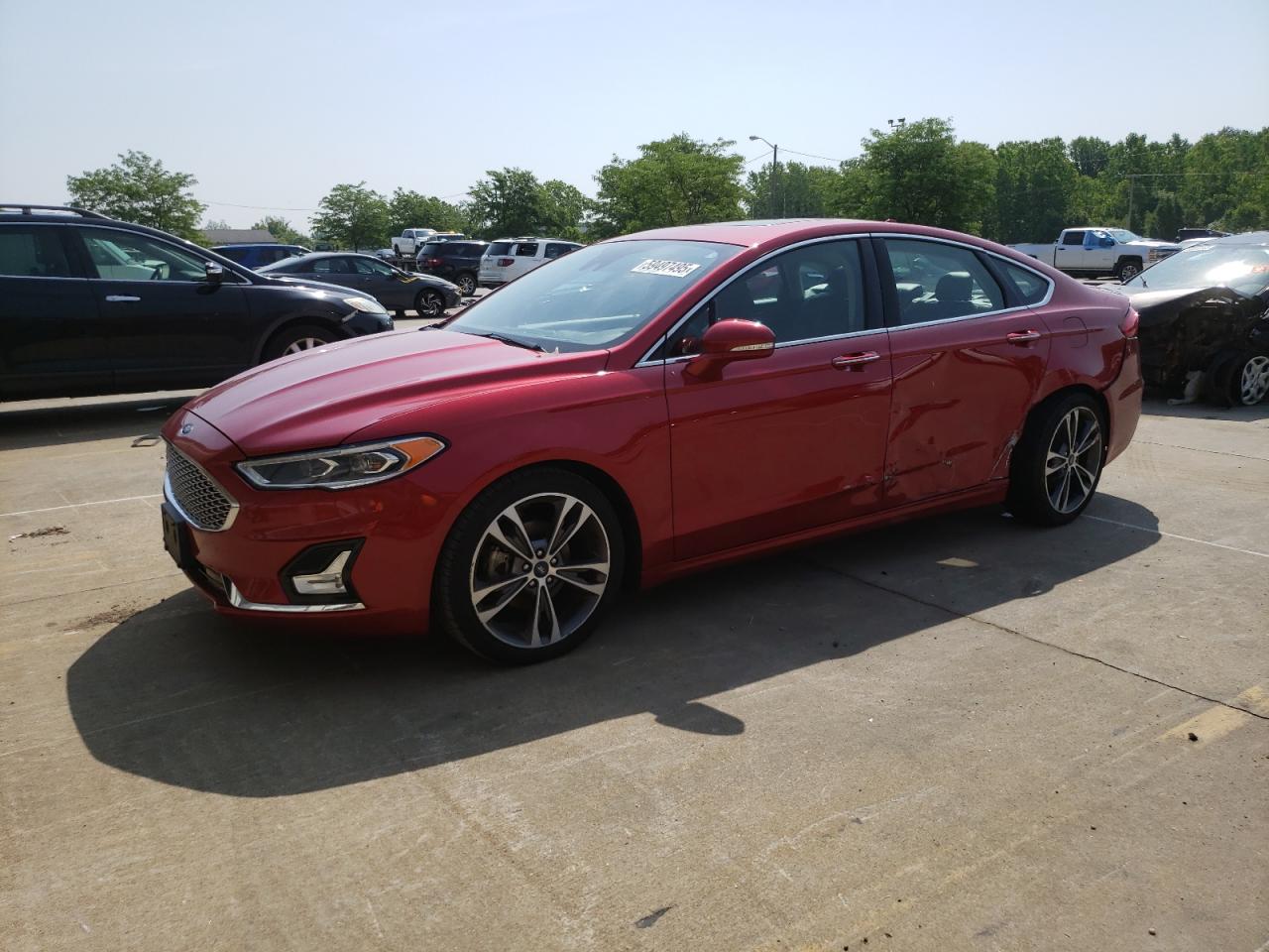 2020 Ford Fusion Titanium for Sale in Louisville, KY - Side