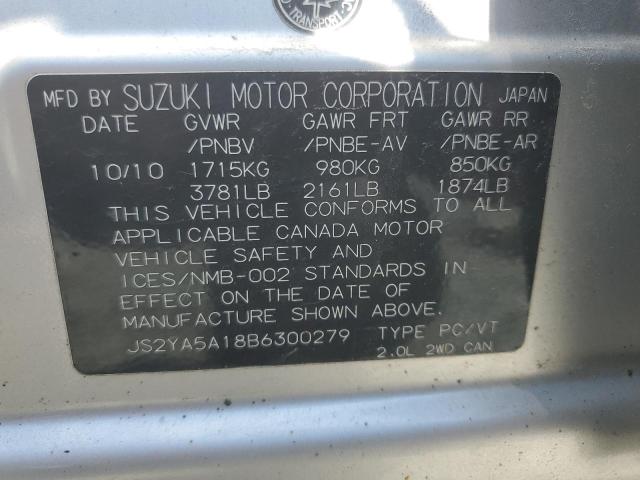 2011 SUZUKI SX4   