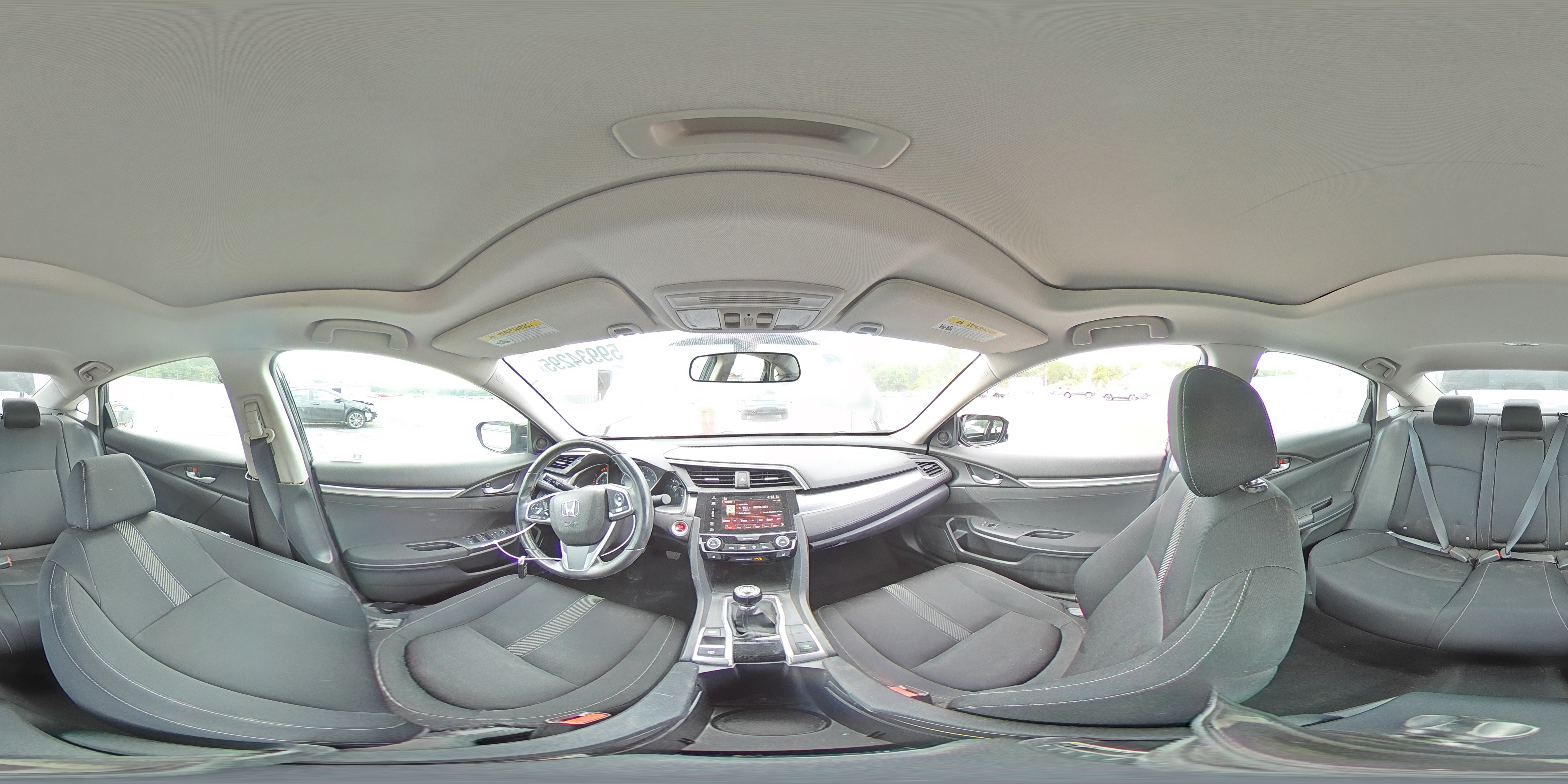 2018 Honda Civic Ex VIN: 2HGFC1E37JH646502 Lot: 59934295