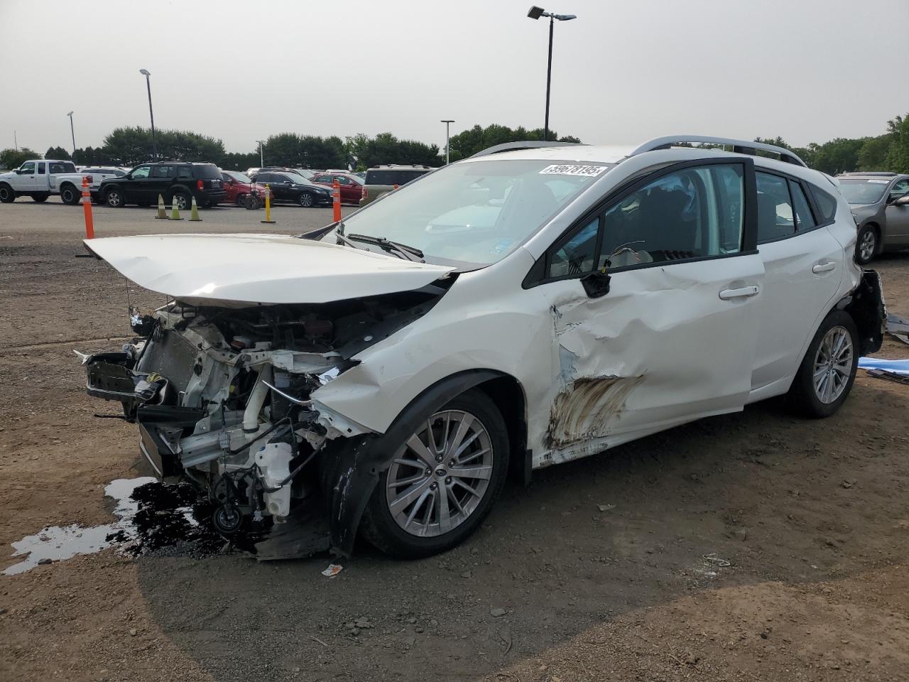 2018 Subaru Impreza Premium იყიდება East Granby-ში, CT - All Over
