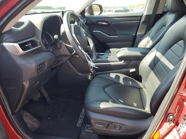  TOYOTA HIGHLANDER 2023 Red