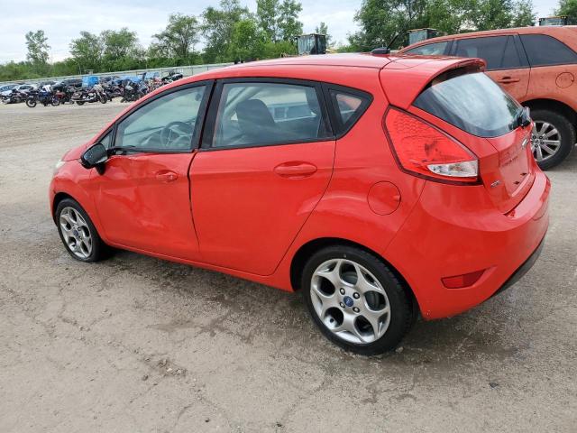  FORD FIESTA 2012 Красный