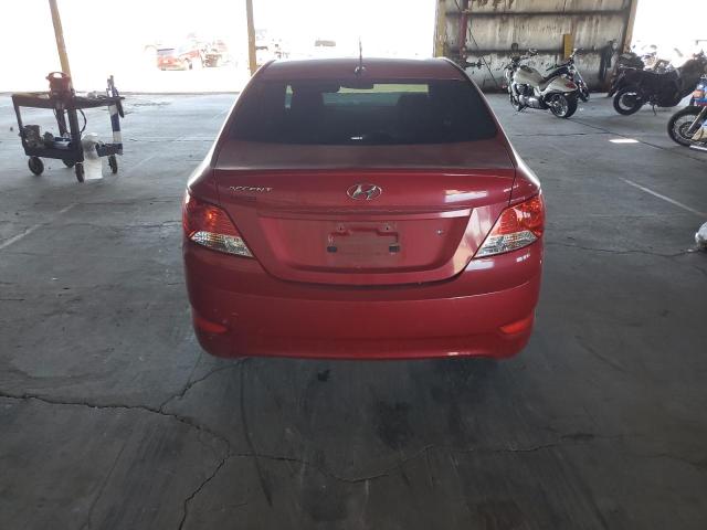  HYUNDAI ACCENT 2013 Красный