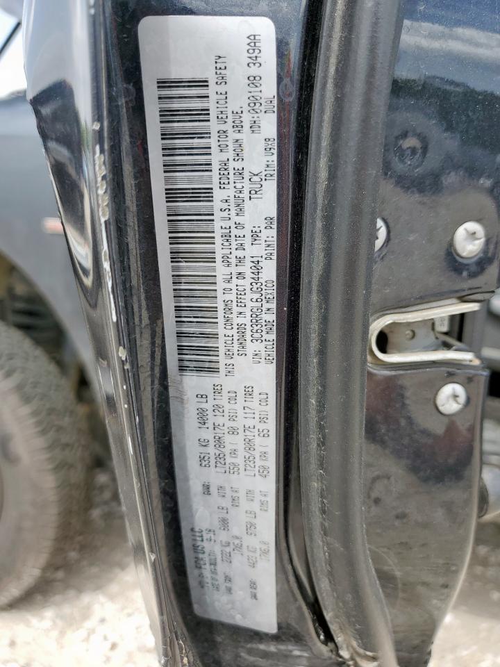 2018 Ram 3500 St VIN: 3C63RRGL6JG344041 Lot: 62762235