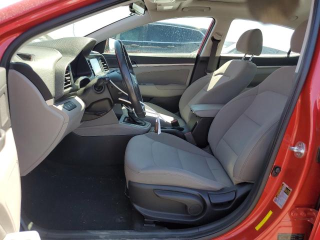  HYUNDAI ELANTRA 2020 Red