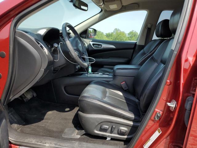  NISSAN PATHFINDER 2018 Красный