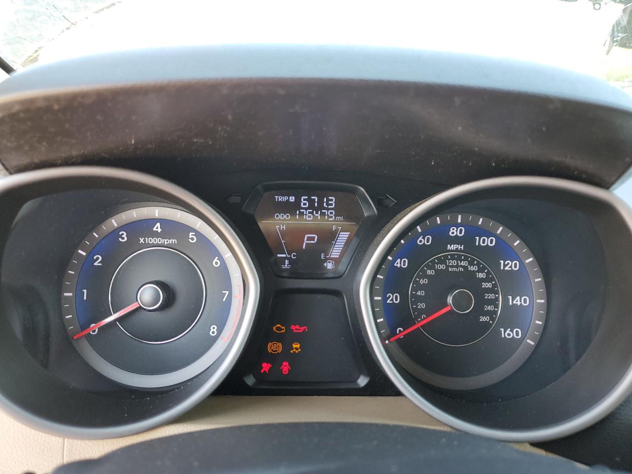 2013 Hyundai Elantra Gls VIN: KMHDH4AE0DU916036 Lot: 62863515