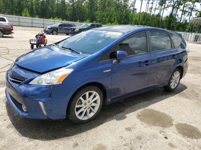  TOYOTA PRIUS 2014 Granatowy