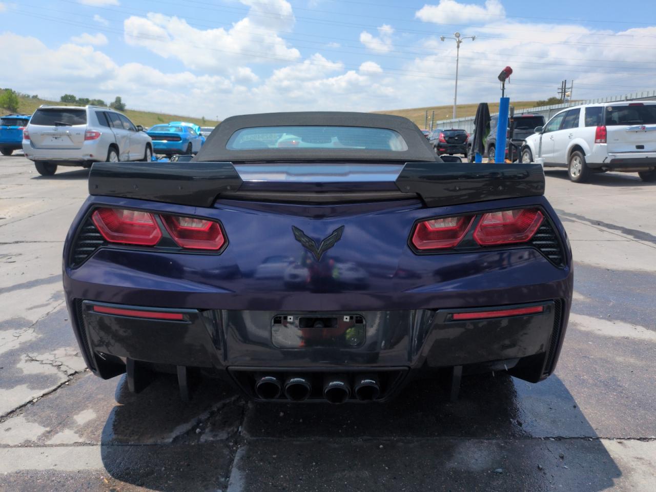 2014 Chevrolet Corvette Stingray Z51 3Lt VIN: 1G1YM3D79E5122147 Lot: 62949545