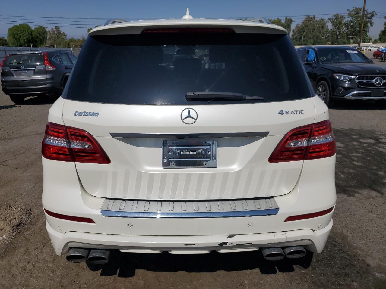 2013 Mercedes-Benz Ml 550 4Matic VIN: 4JGDA7DB8DA198390 Lot: 62422525
