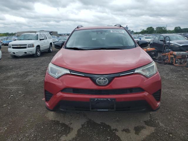  TOYOTA RAV4 2017 Красный