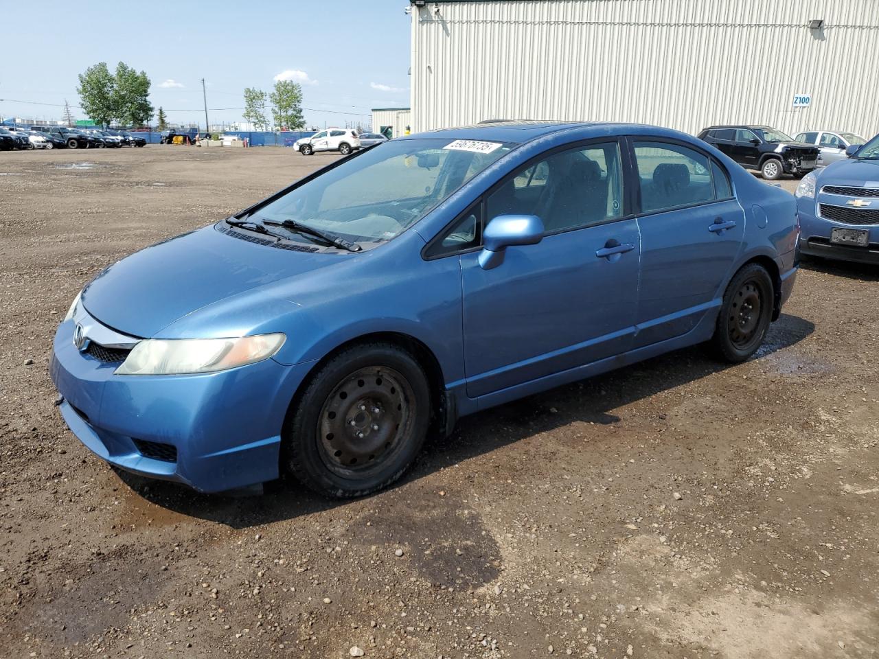 2010 Honda Civic Lx-S на продаже в Rocky View County, AB - Side