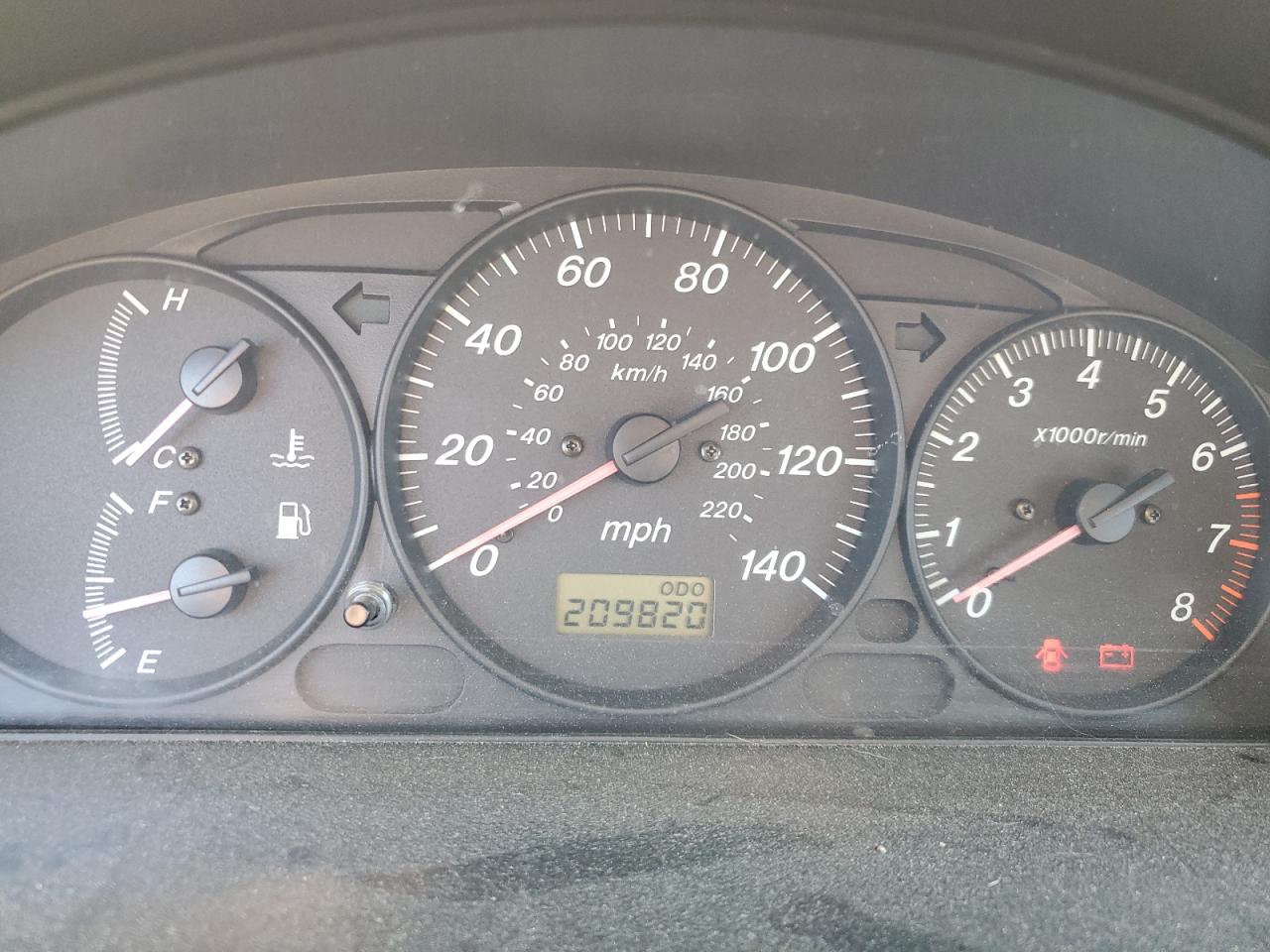 2002 Mazda Protege Dx VIN: JM1BJ225321605590 Lot: 61098175
