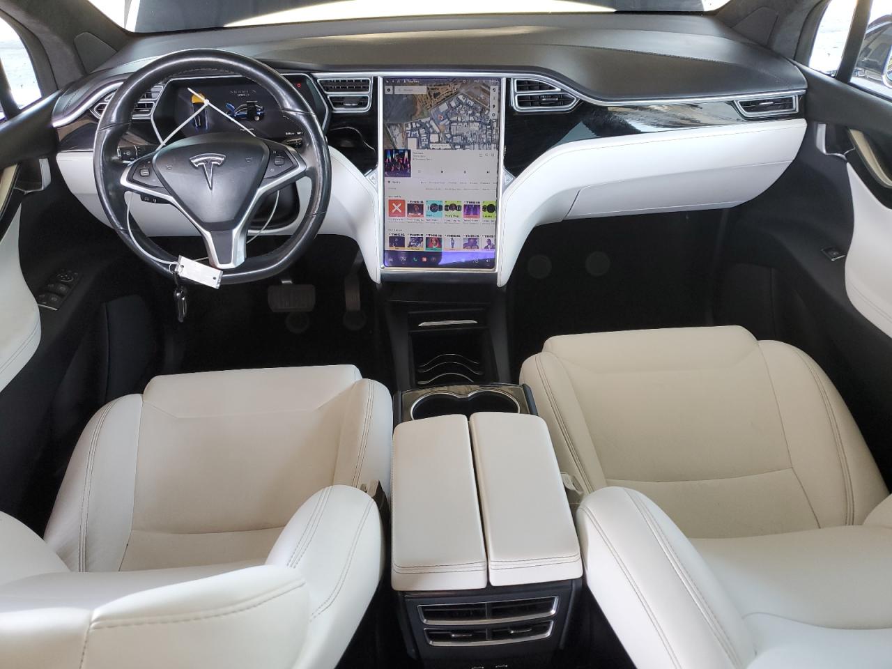 2017 Tesla Model X VIN: 5YJXCDE23HF060312 Lot: 59724205