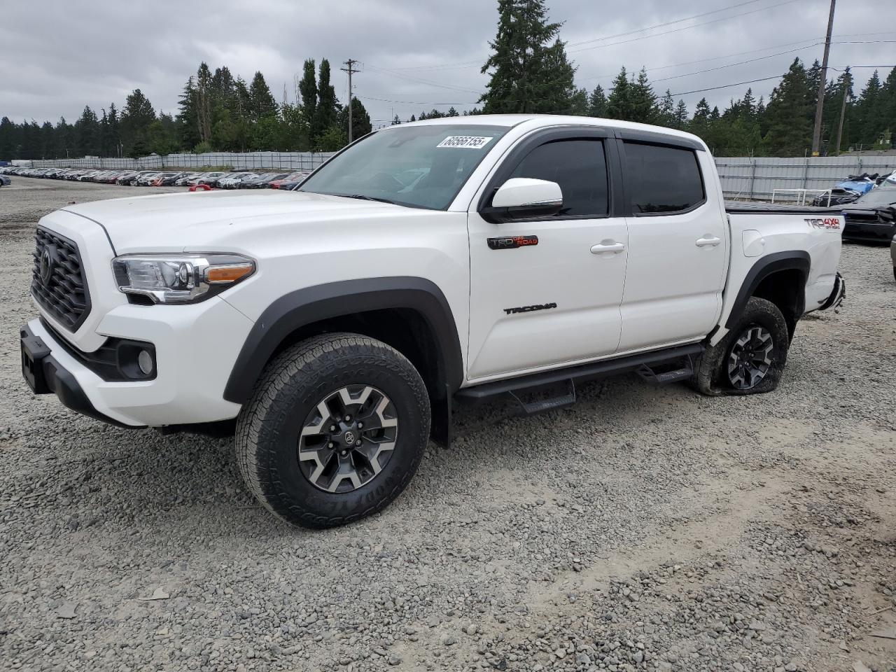 2022 Toyota Tacoma Double Cab en Venta en Graham, WA - Rear End