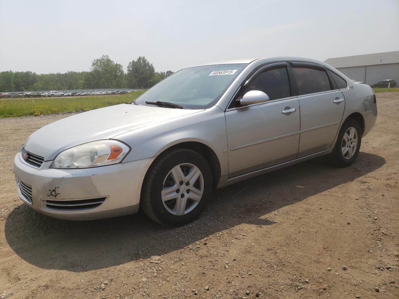 2007 Chevrolet Impala Ls იყიდება Columbia Station-ში, OH - Frame Damage