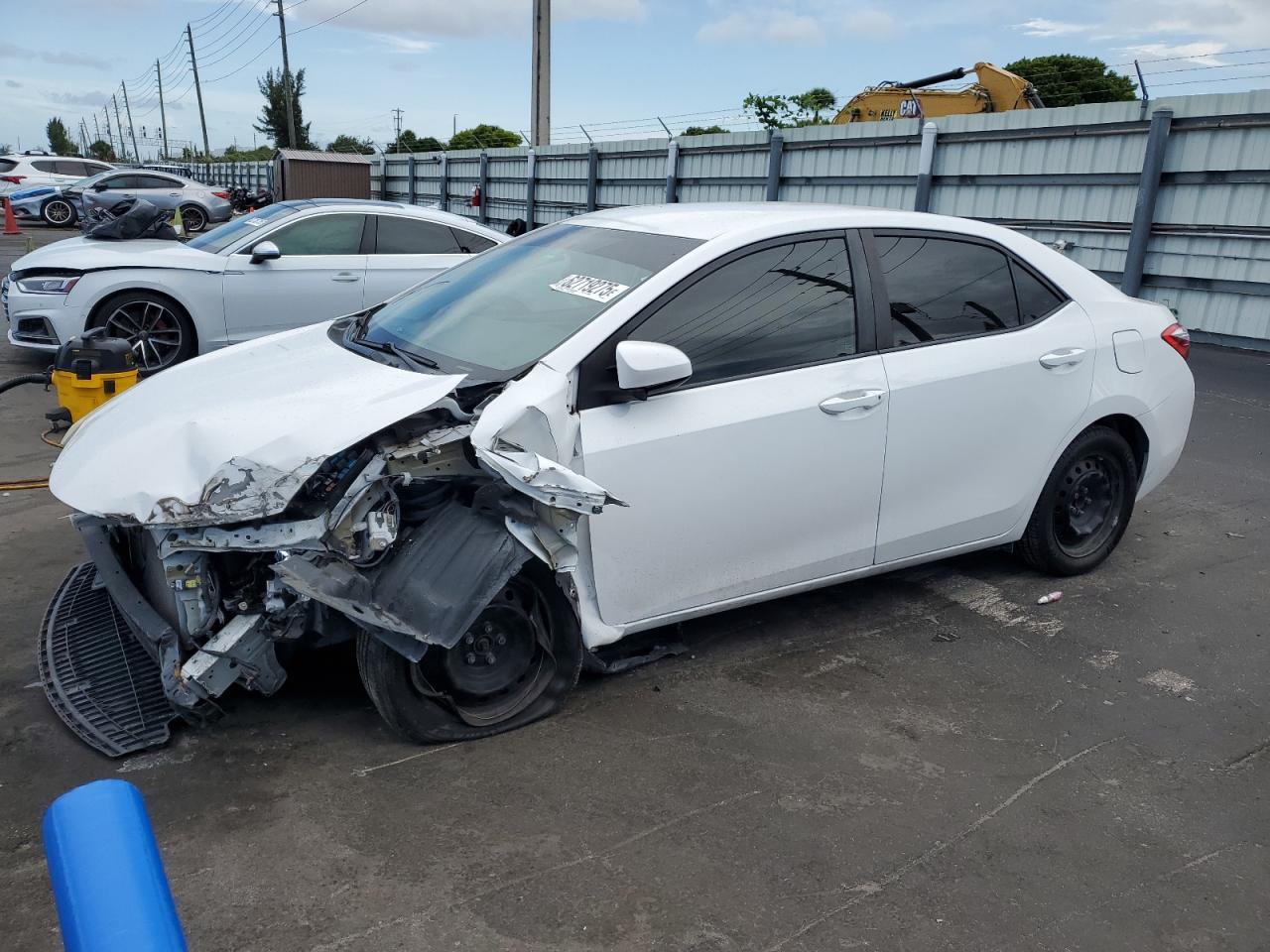 TOYOTA COROLLA 2015 VIN 5YFBURHE3FP286409