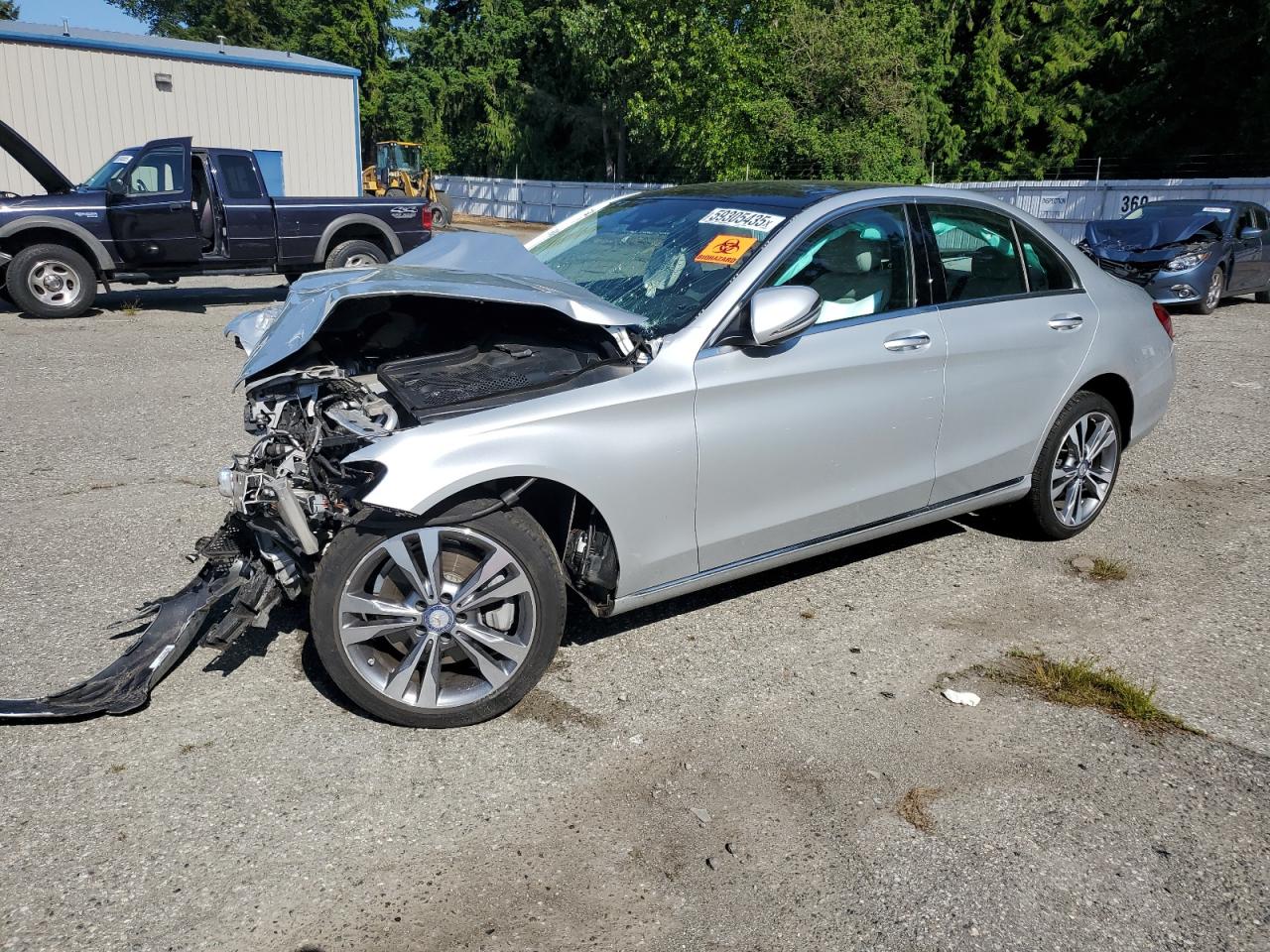 2017 Mercedes-Benz C 300 4Matic for Sale in Arlington, WA - Front End