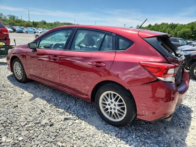  SUBARU IMPREZA 2020 Czerwony