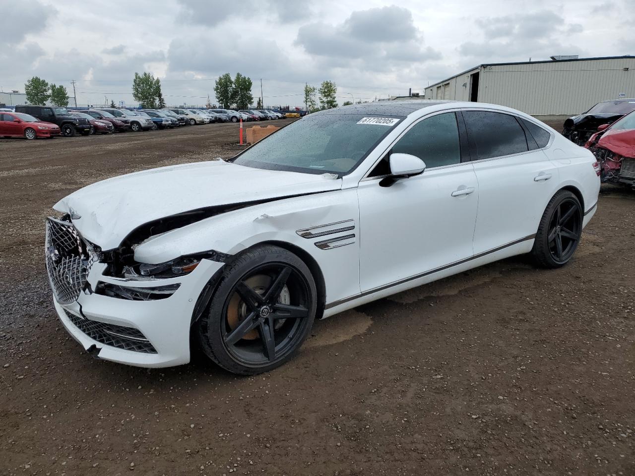 2021 Genesis G80 Base na sprzedaż w Rocky View County, AB - Front End