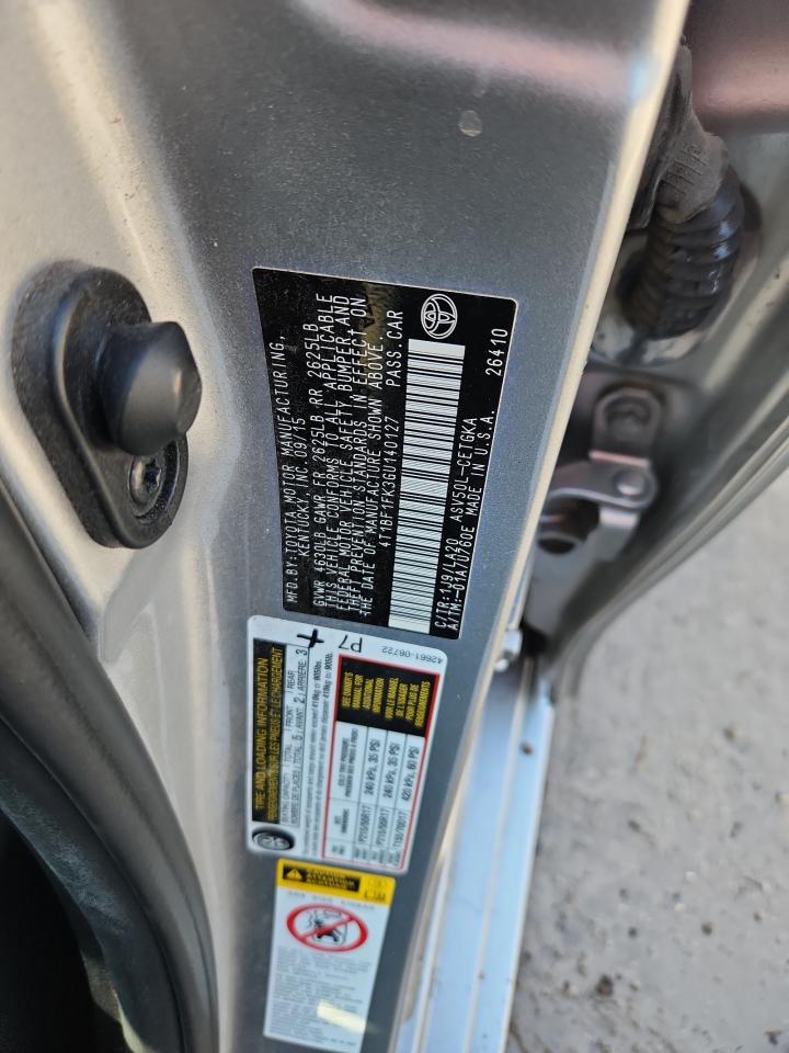 TOYOTA CAMRY 2016 VIN 4T1BF1FK3GU140127 photo 12