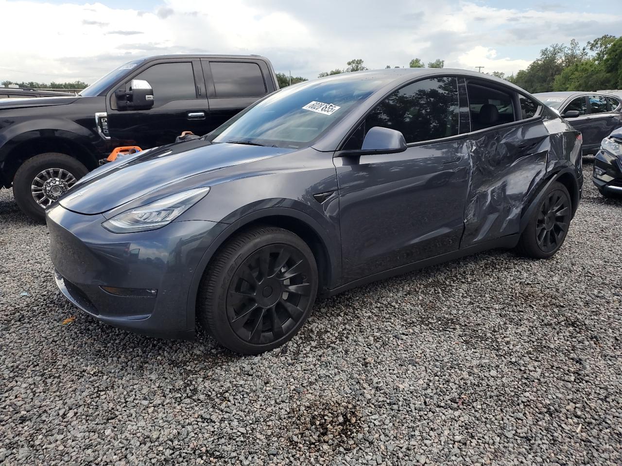 2022 Tesla Model Y იყიდება Riverview-ში, FL - Side