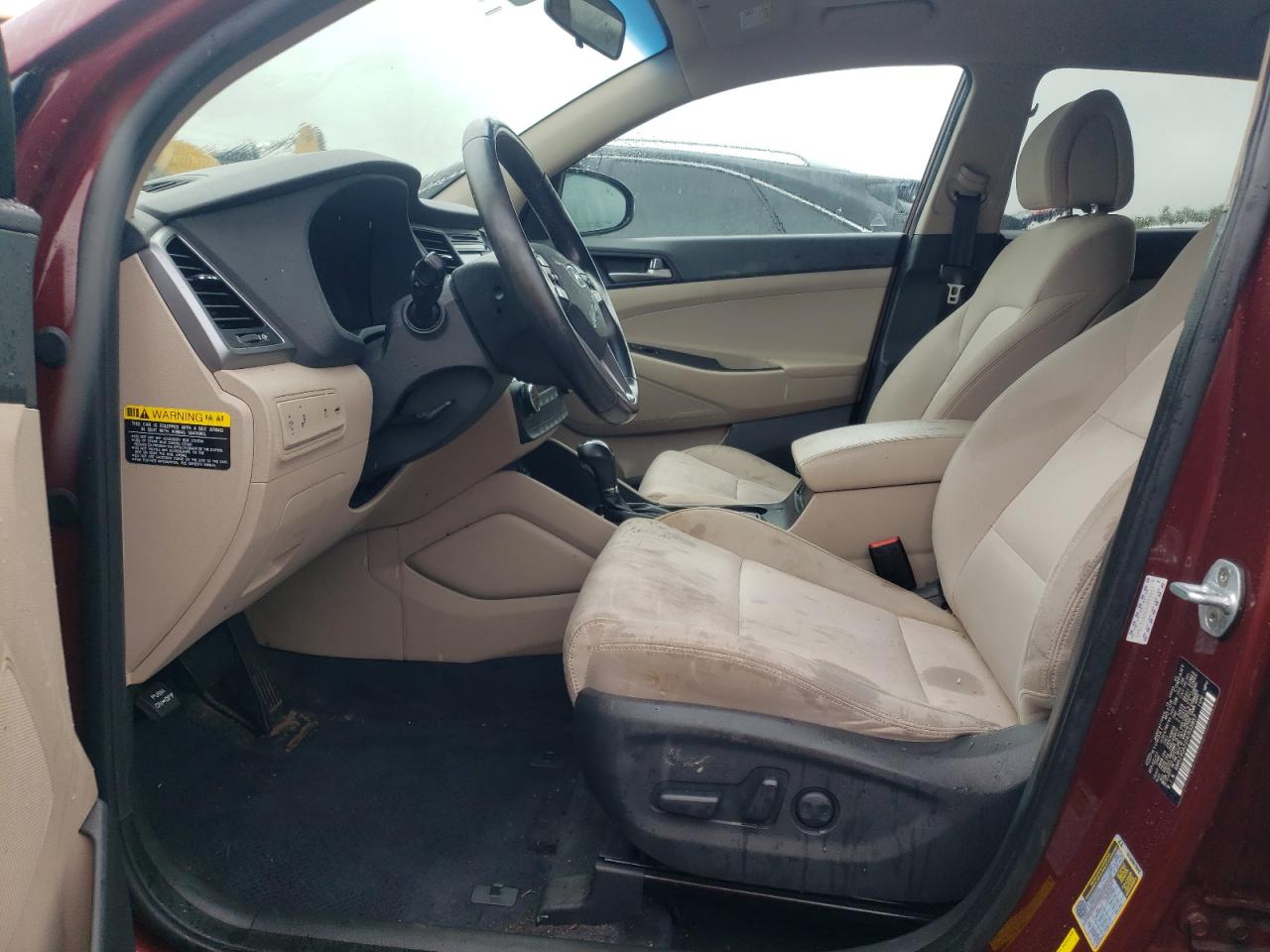 2017 Hyundai Tucson Limited VIN: KM8J3CA22HU593857 Lot: 60505135