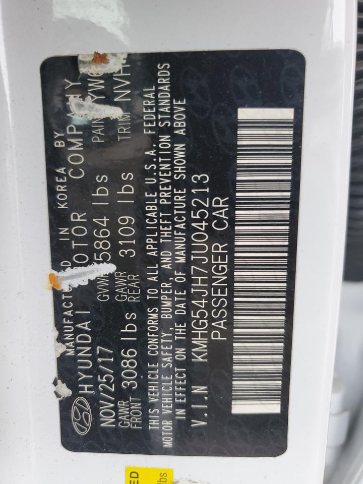 2018 Genesis G90 Ultimate VIN: KMHG54JH7JU045213 Lot: 62135515