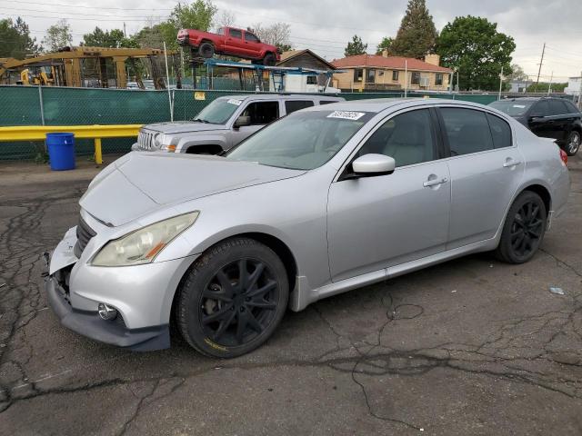 Седаны INFINITI G37 2012 Серебристый